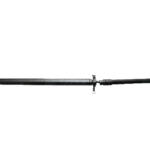 Dacia Duster propshaft two-piece replacement, 2078mm length with holding frame, fits front and rear driveshaft positions, OEM 320003602R, 370002820R, 8200945335